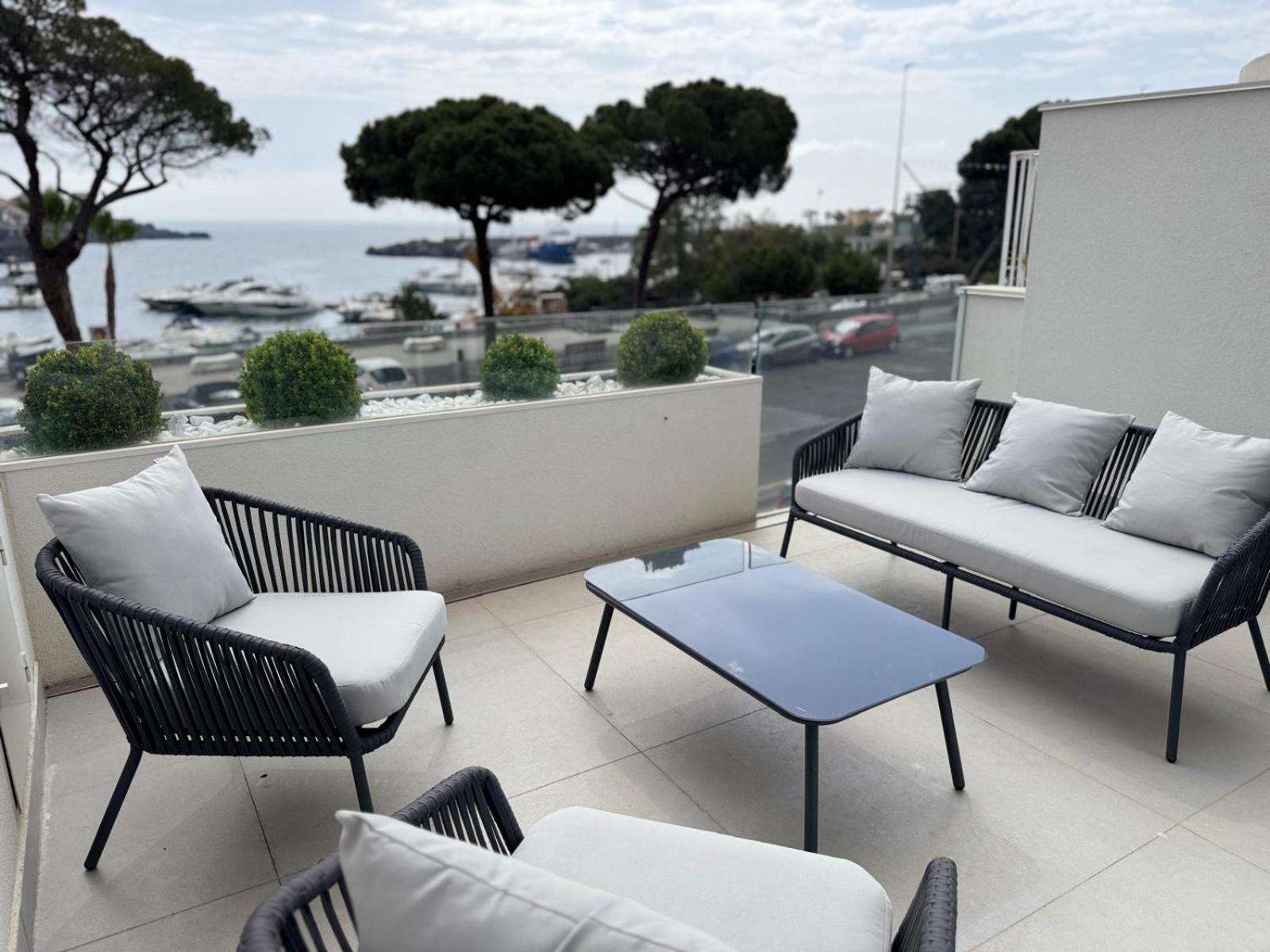 Iitana Luxury Apartment - Fronte Mare Con Vasca Idromassaggio Catánia Buitenkant foto